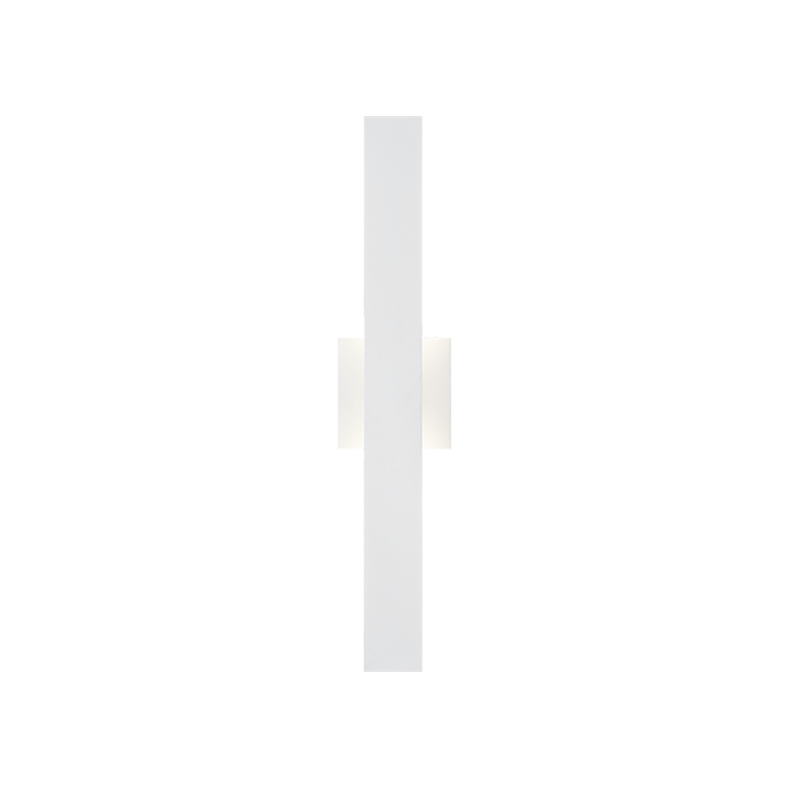 LED Steel Rectangular Frame with Acrylic Diffuser Outdoor Wall Sconce