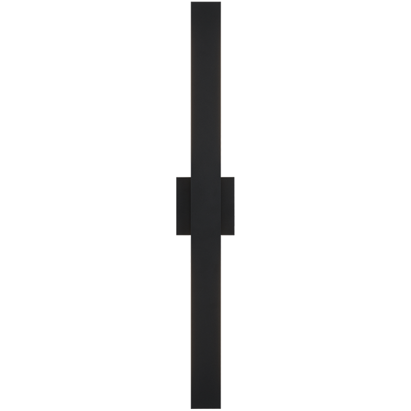 LED Steel Rectangular Frame with Acrylic Diffuser Outdoor Wall Sconce