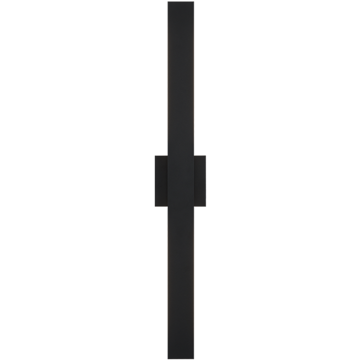 LED Steel Rectangular Frame with Acrylic Diffuser Outdoor Wall Sconce