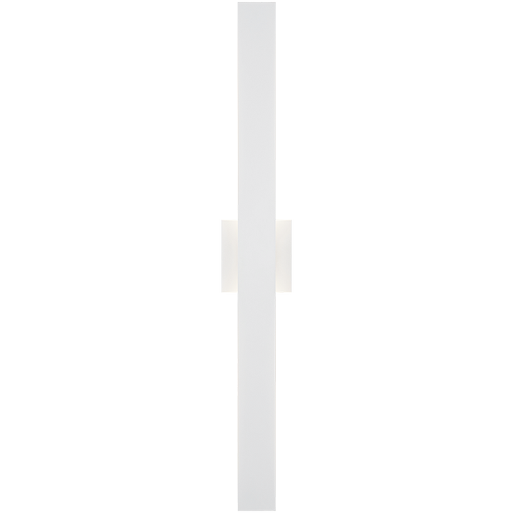 LED Steel Rectangular Frame with Acrylic Diffuser Outdoor Wall Sconce