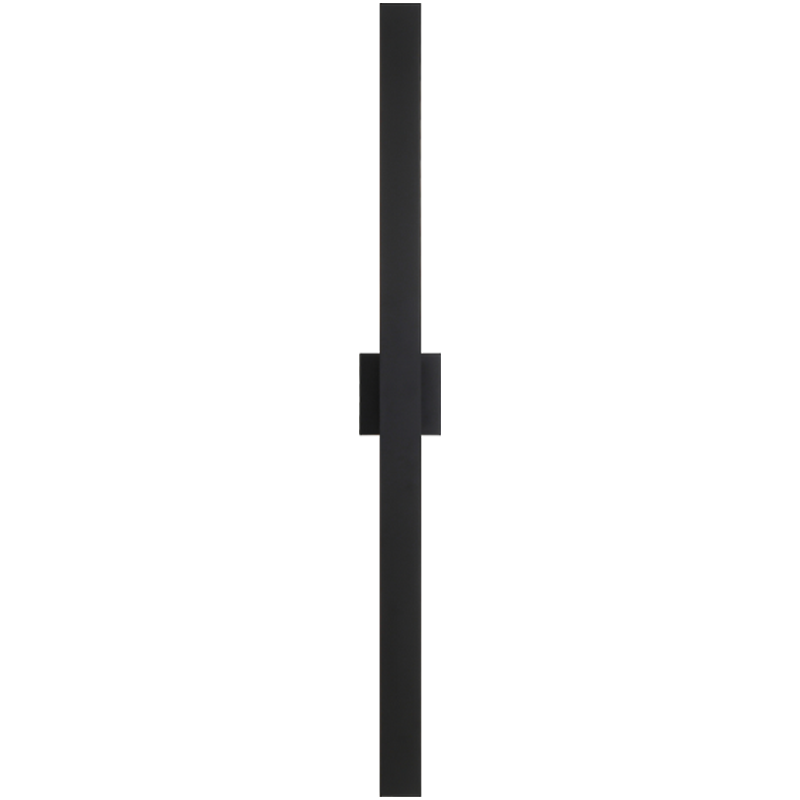 LED Steel Rectangular Frame with Acrylic Diffuser Outdoor Wall Sconce