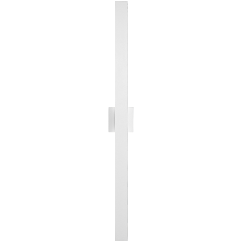 LED Steel Rectangular Frame with Acrylic Diffuser Outdoor Wall Sconce