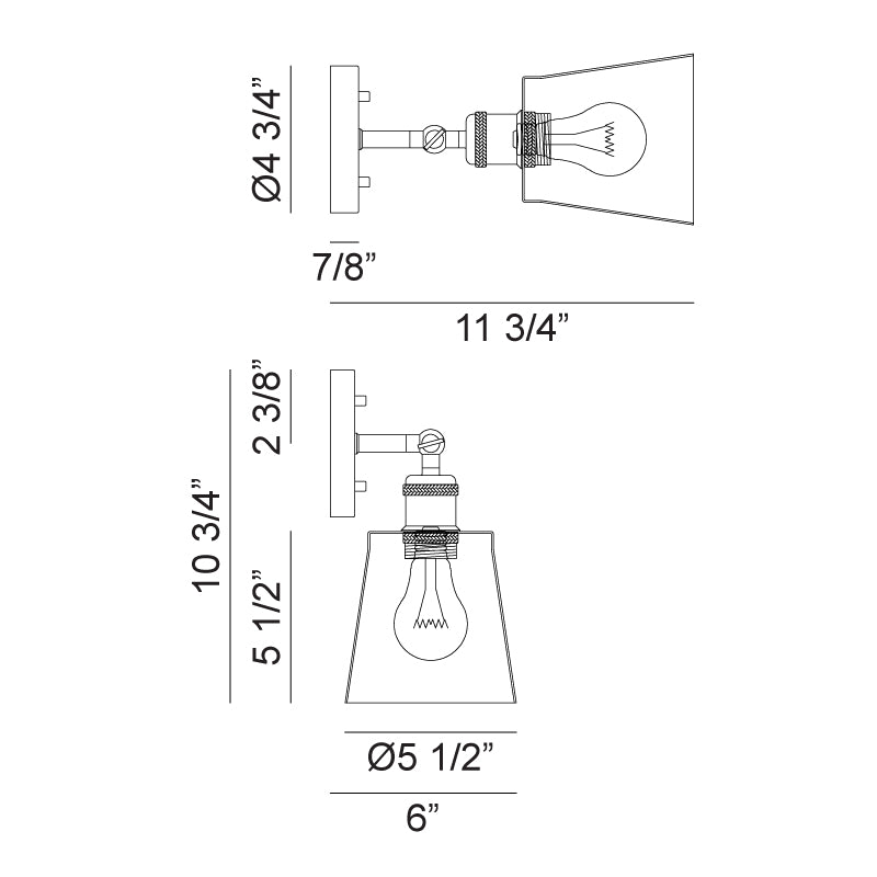Kinsley - 1 Light Wall Sconce