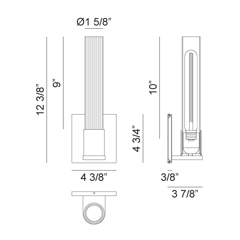 Lyndon - 1 Light Wall Sconce