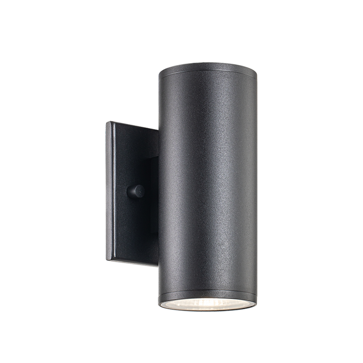 LED Steel Cylindrical Frame Outdoor Wall Sconce