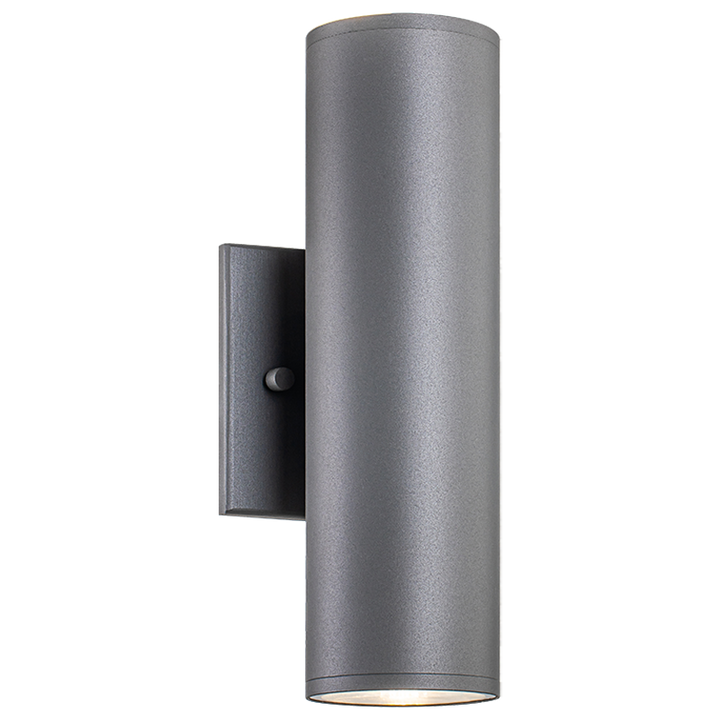 LED Steel Cylindrical Frame Outdoor Wall Sconce