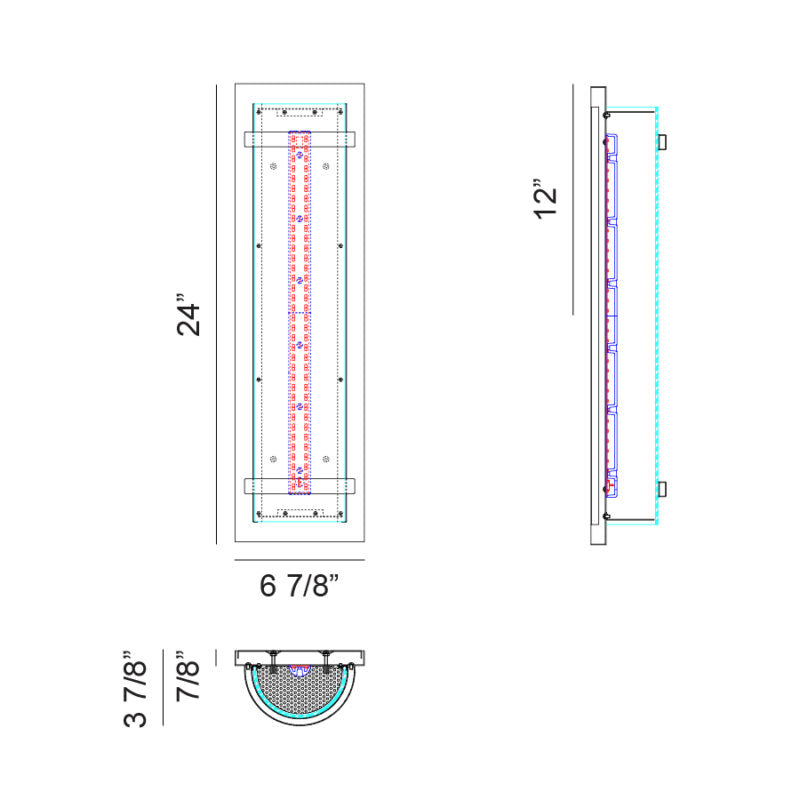 Brampton - LED 1 Light Wall Sconce