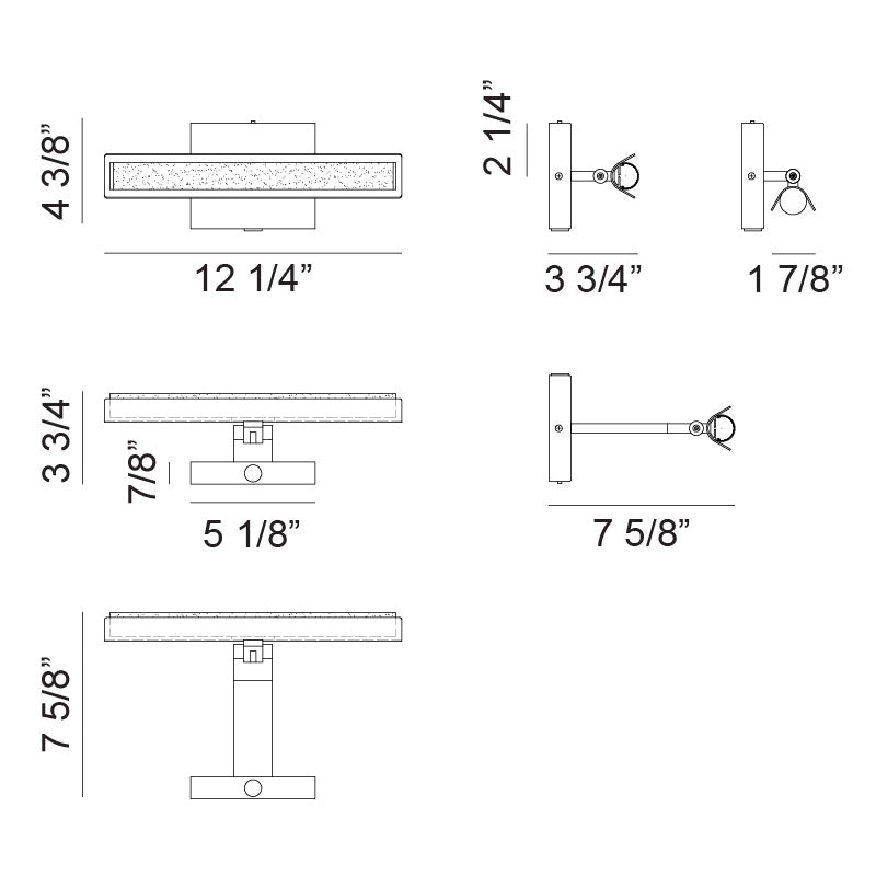 Harper - LED 1 Light Vanity Light