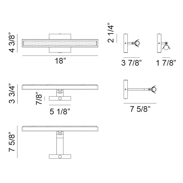 Harper - LED 1 Light Vanity Light