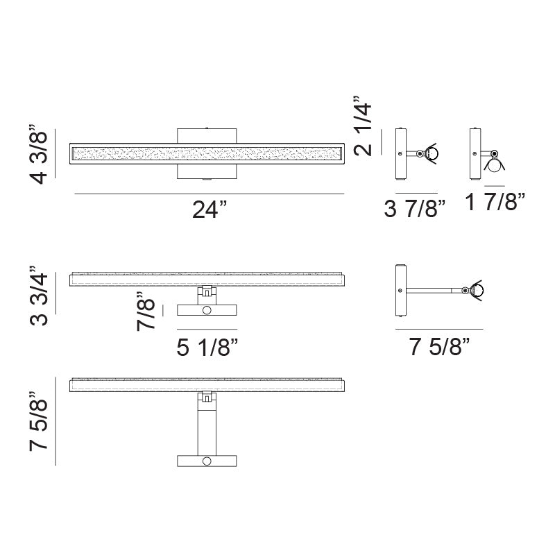 Harper - LED 1 Light Vanity Light
