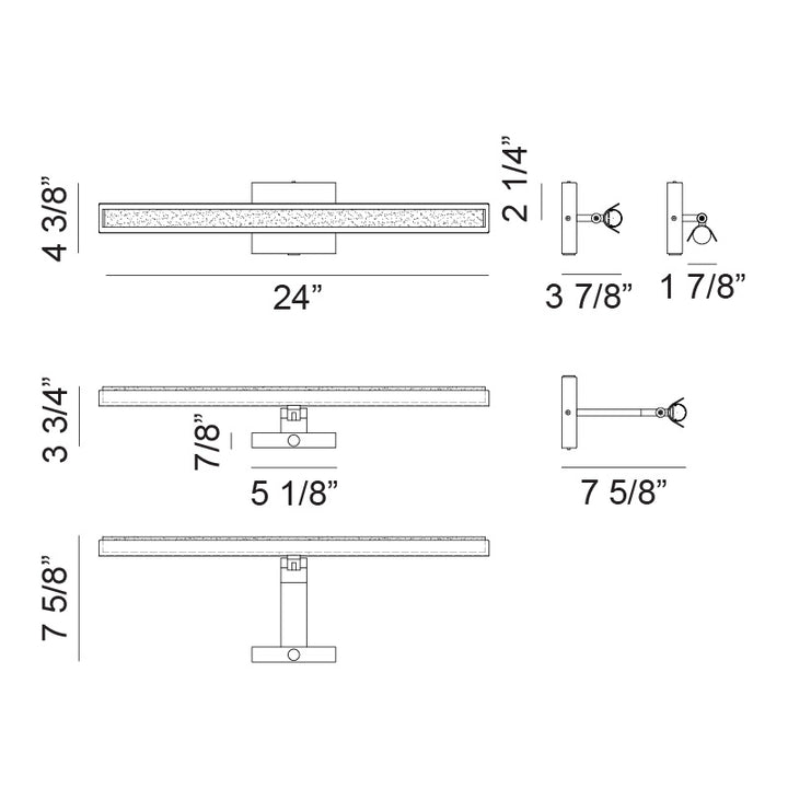 Harper - LED 1 Light Vanity Light
