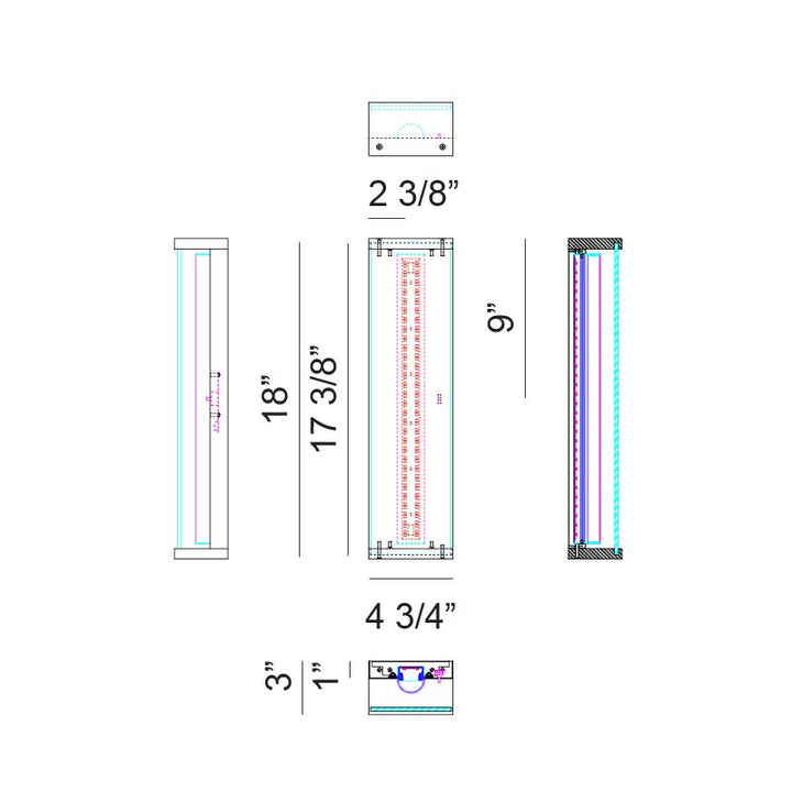 Stratum - LED Wall Sconce