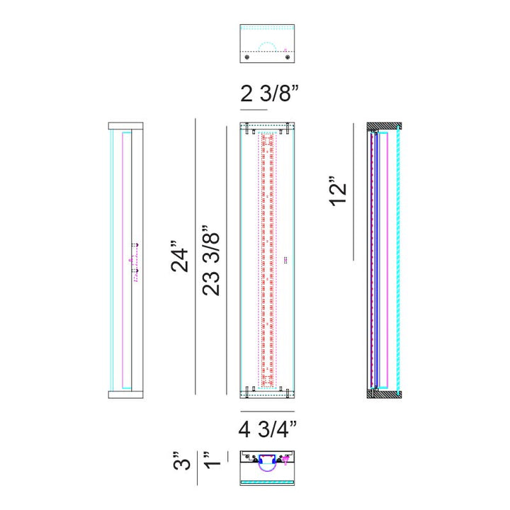 Stratum - LED Wall Sconce