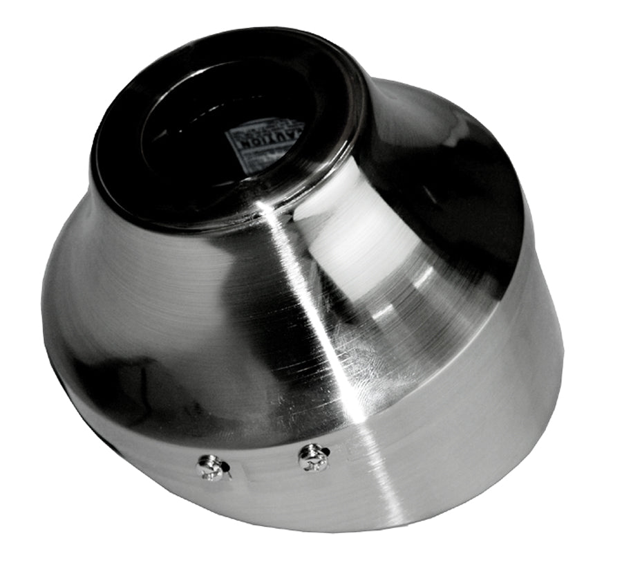 Slope Ceiling Adapter for Ceiling Fans in Brushed Polished Nickel by Craftmade