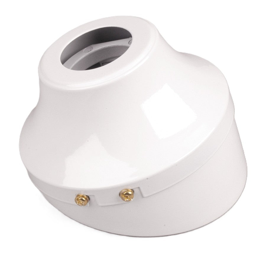 Slope Ceiling Adapter for Ceiling Fans in White by Craftmade