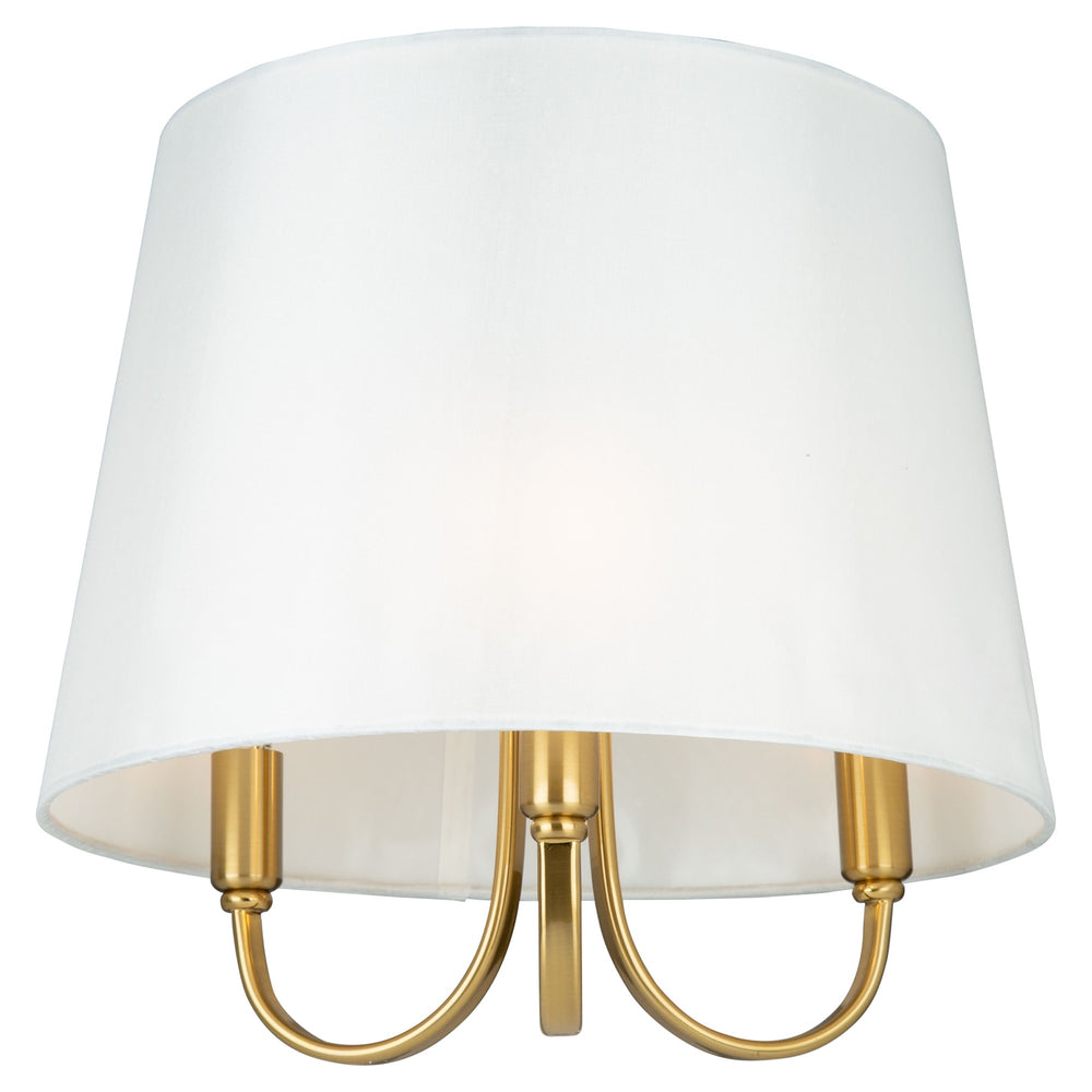 Rhythm Semi-Flush Mount in Brushed Gold by Artcraft Lighting