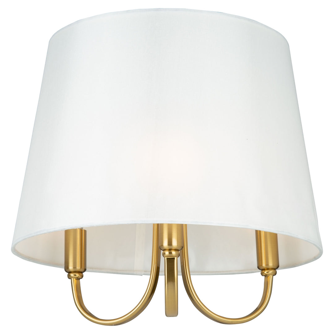 Rhythm Semi-Flush Mount in Brushed Gold by Artcraft Lighting