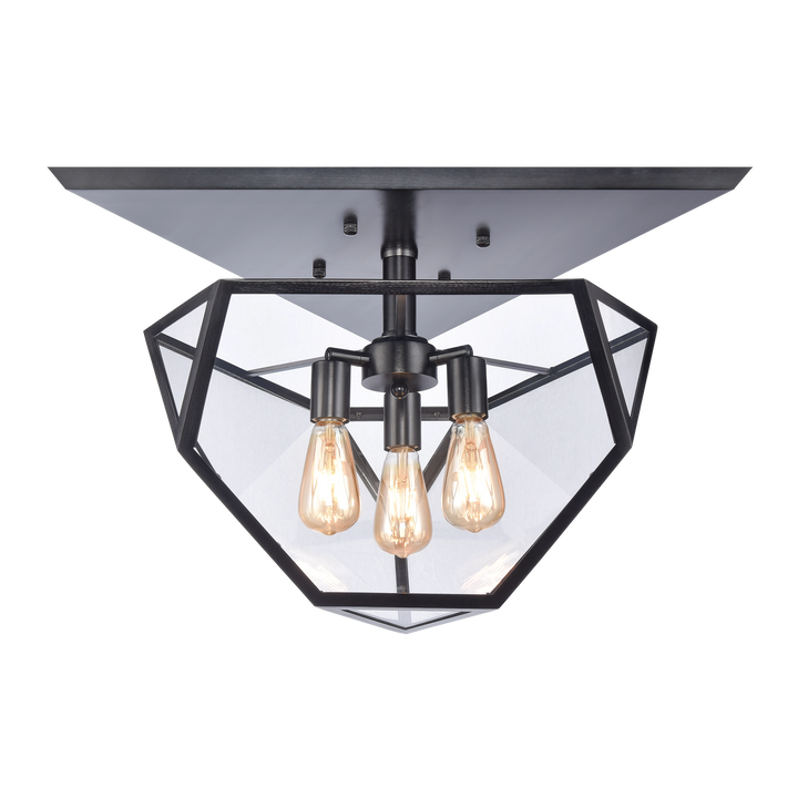 Moonbow Architectural Semi-Flush by Zeev - view 8
