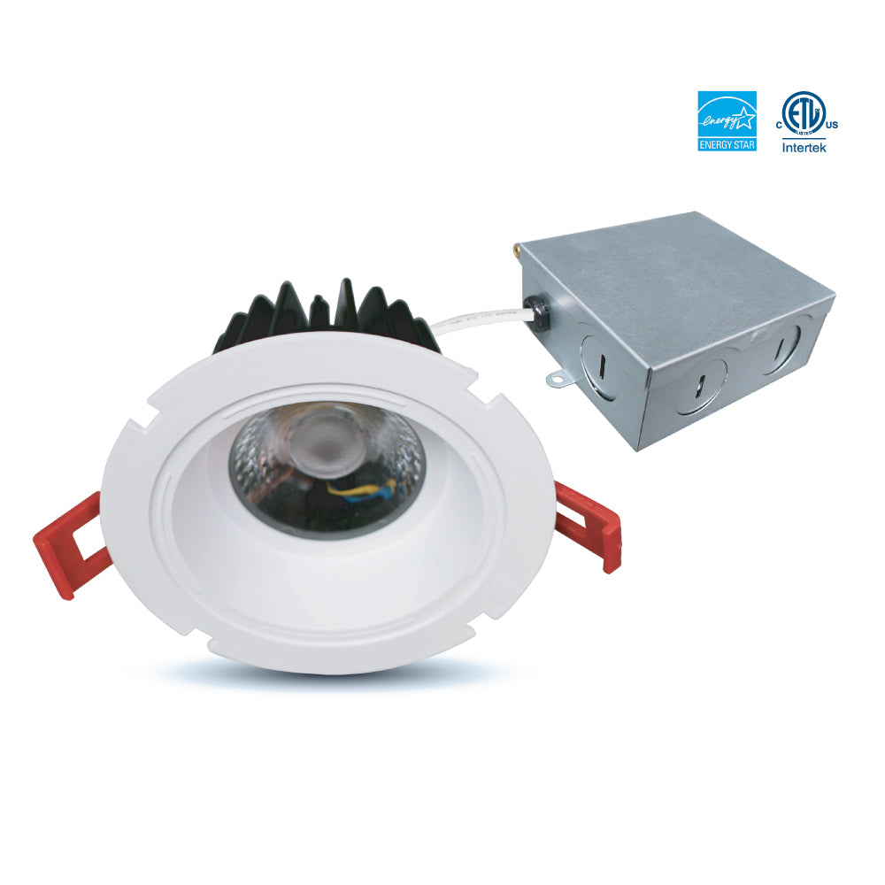 4" Designer Deep Regressed LED Recessed Light 5CCT - SLIM-RG4