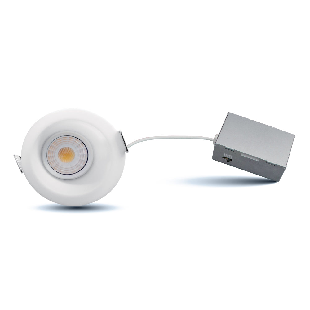 4" Regressed Gimbal LED Recessed Light 5CCT - SLIM4TRG