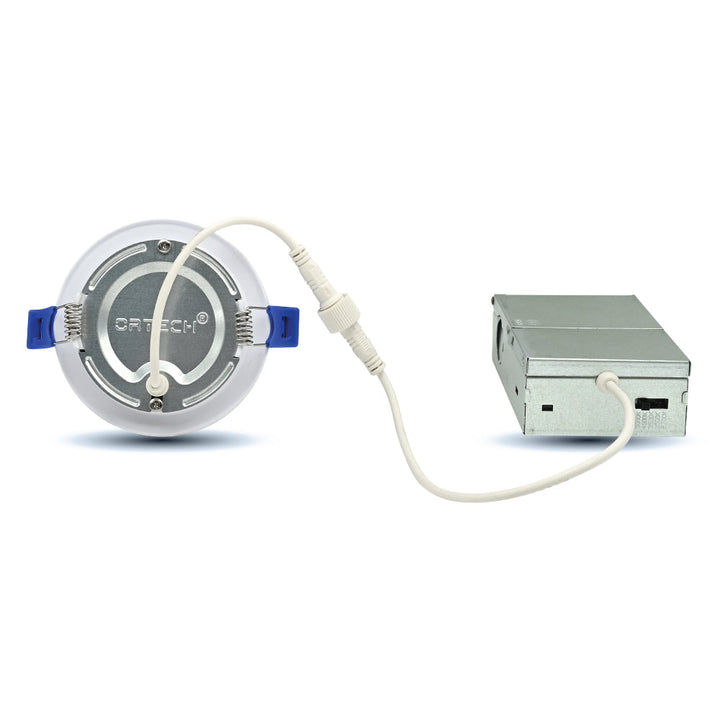 Slim Disc LED Recessed Light 5CCT - SLIM3 / SLIM4 / SLIM6 by Ortech - view 8