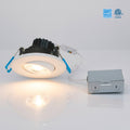 3" Flat Gimbal LED Recessed Light 5CCT - SLIM3GIM