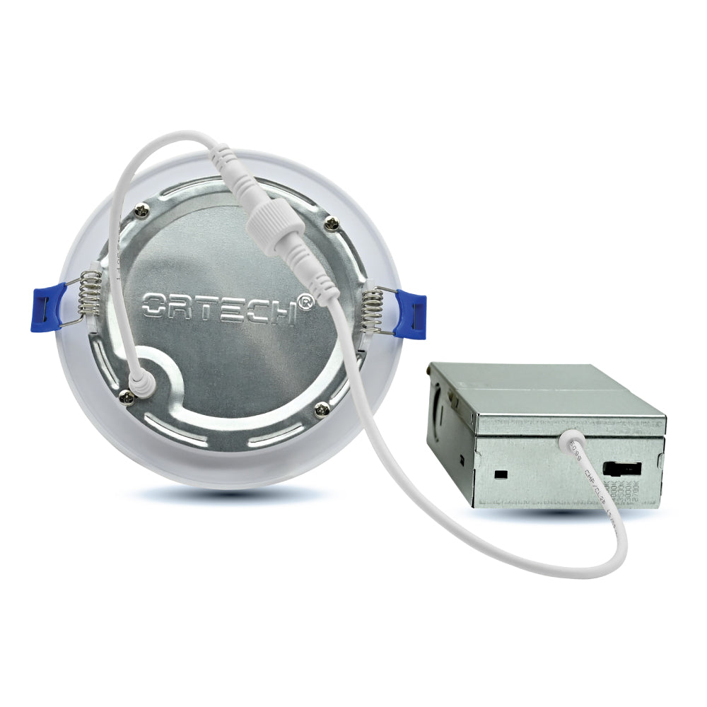 Slim Disc LED Recessed Light 5CCT - SLIM3 / SLIM4 / SLIM6 by Ortech - view 12