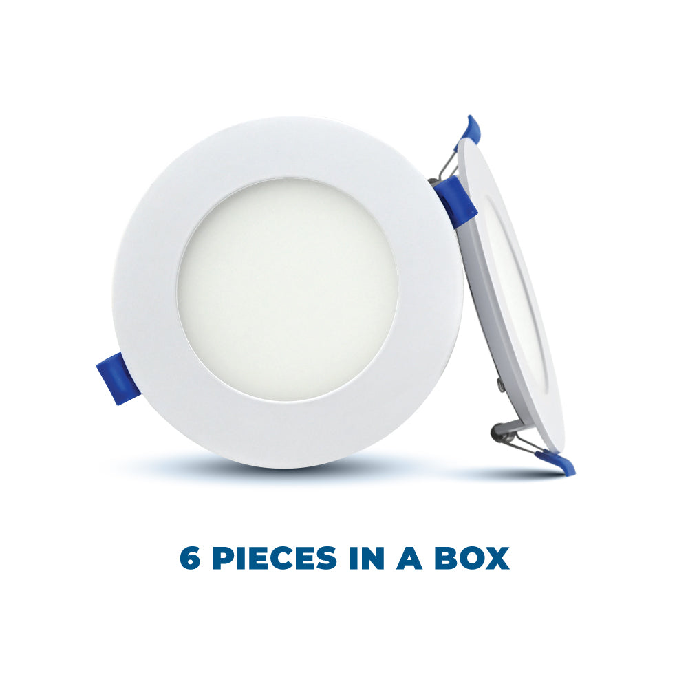 4" Economy Slim LED Recessed Light Contractor Pack (6 pcs) - SLIM4CONT-ECON