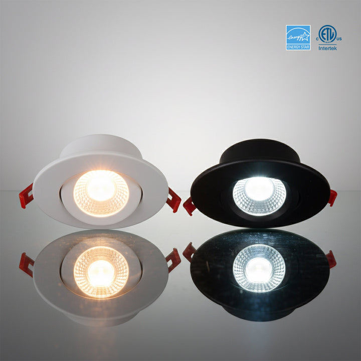 4" Gimbal LED Recessed Light 5CCT - SLIM4GIM