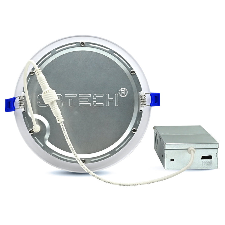 Slim Disc LED Recessed Light 5CCT - SLIM3 / SLIM4 / SLIM6 by Ortech - view 20