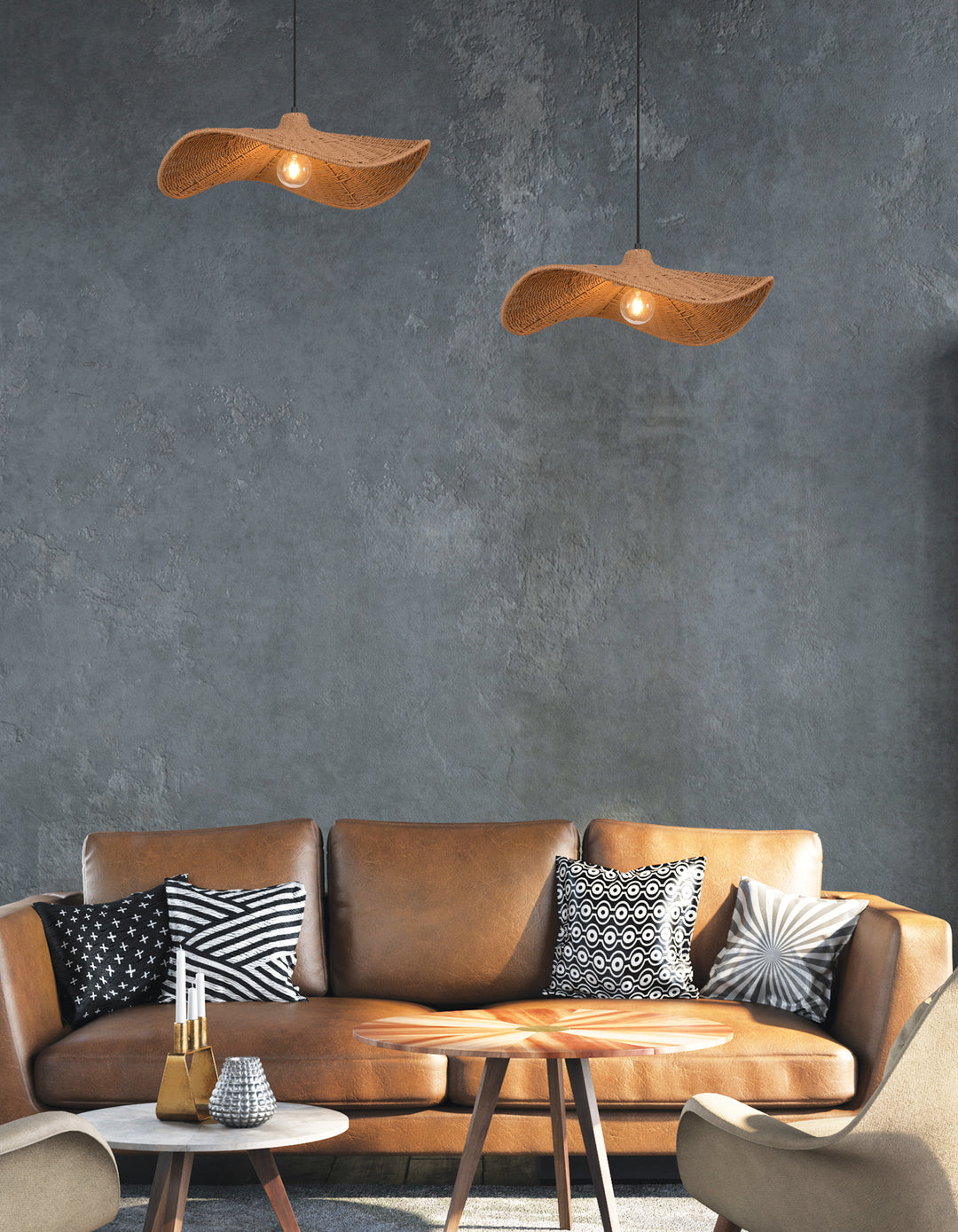 Selma 1 Light Pendant by Dainolite