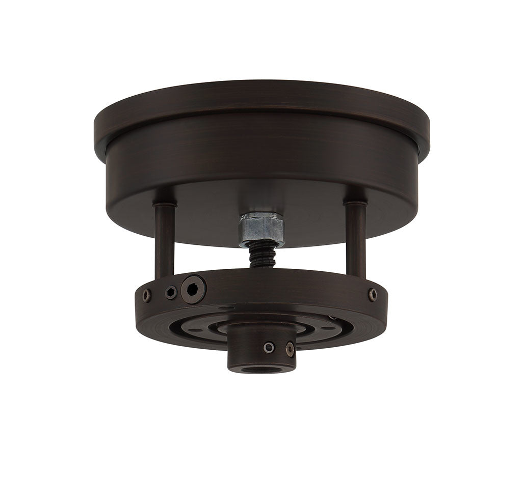 Slope Mount Adapter for Ceiling Fans in Aged Bronze Brushed by Craftmade
