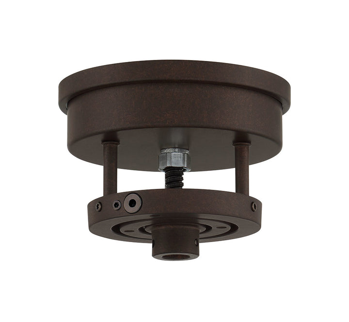 Slope Mount Adapter for Ceiling Fans in Aged Bronze Textured by Craftmade