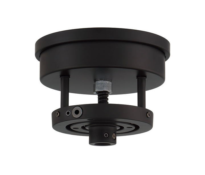 Slope Mount Adapter for Ceiling Fans in Flat Black by Craftmade