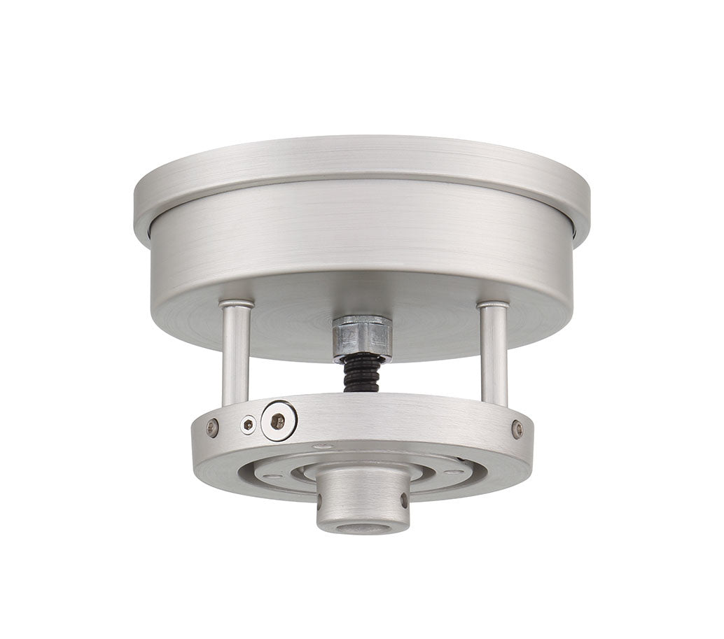Slope Mount Adapter for Ceiling Fans in Painted Nickel by Craftmade