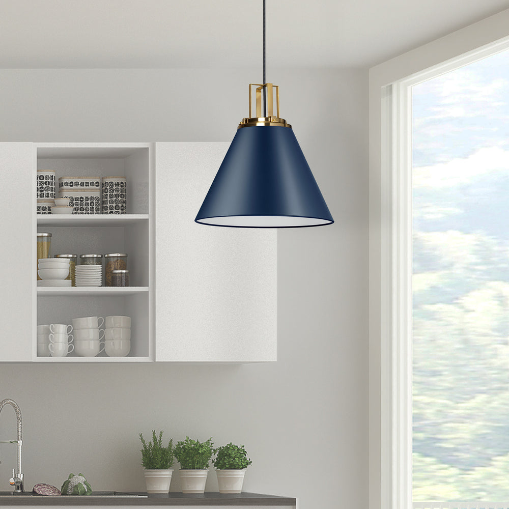 Sonus 1 Light Incandescent Pendant by Dainolite - view 2