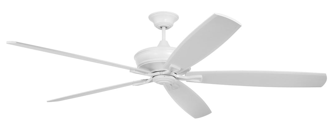 Santori Ceiling Fan in Matte White by Craftmade