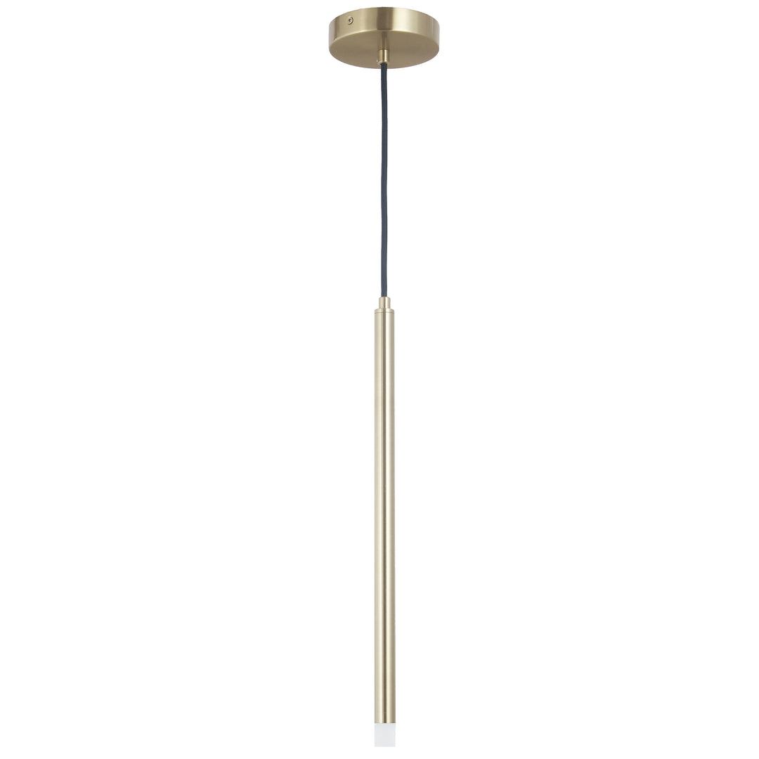 Sanya 3W Pendant in Aged Brass by Dainolite
