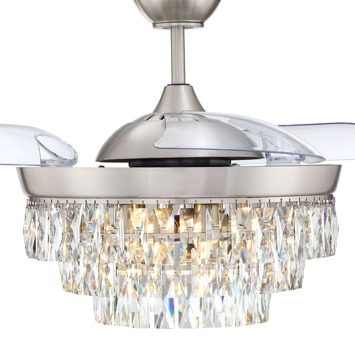 Sofia 42" Hidden Blade Ceiling Fan