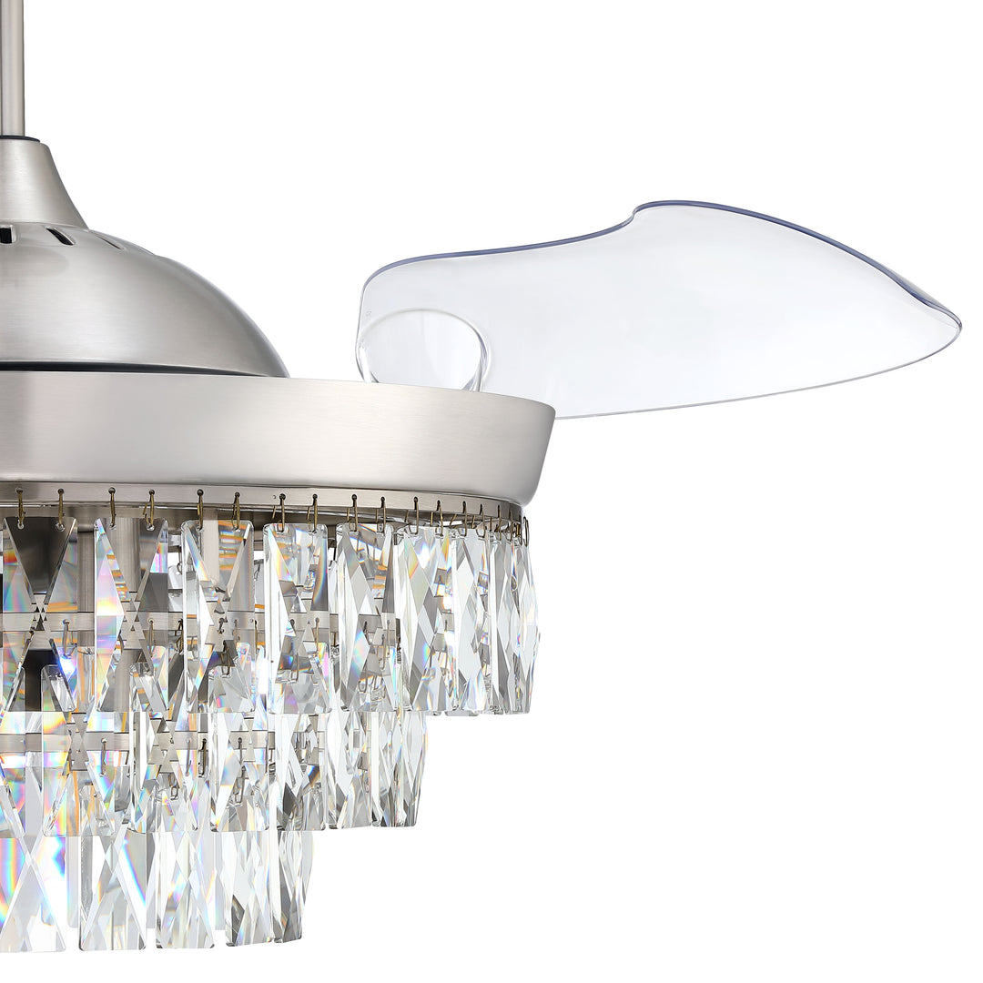 Sofia 42" Hidden Blade Ceiling Fan