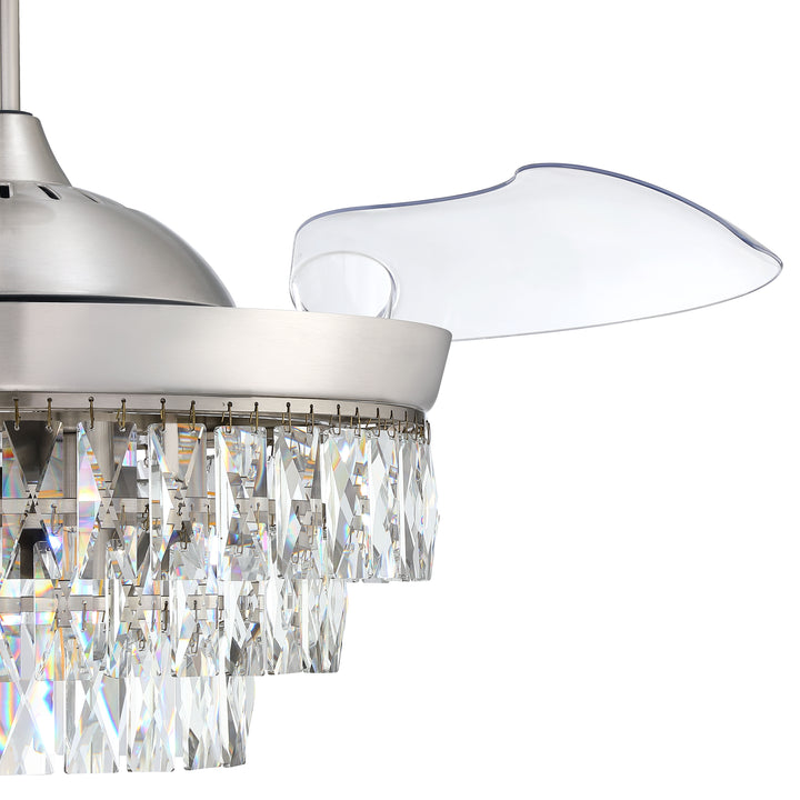 Sofia 42" Hidden Blade Ceiling Fan