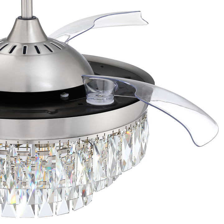 Sofia 42" Hidden Blade Ceiling Fan