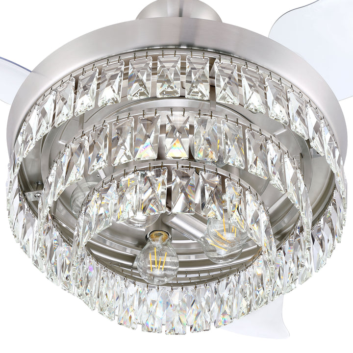 Sofia 42" Hidden Blade Ceiling Fan