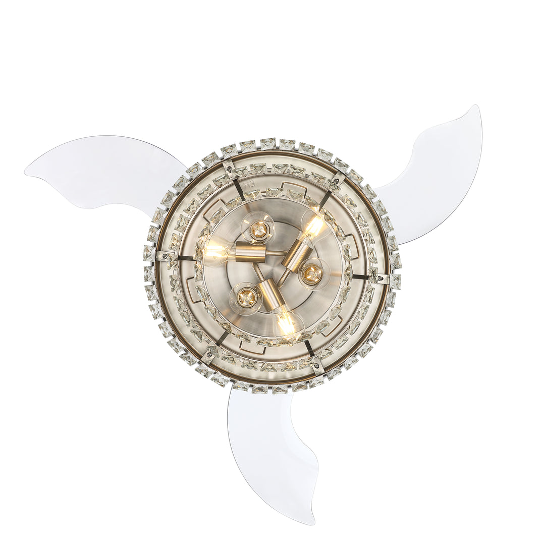 Sofia 42" Hidden Blade Ceiling Fan