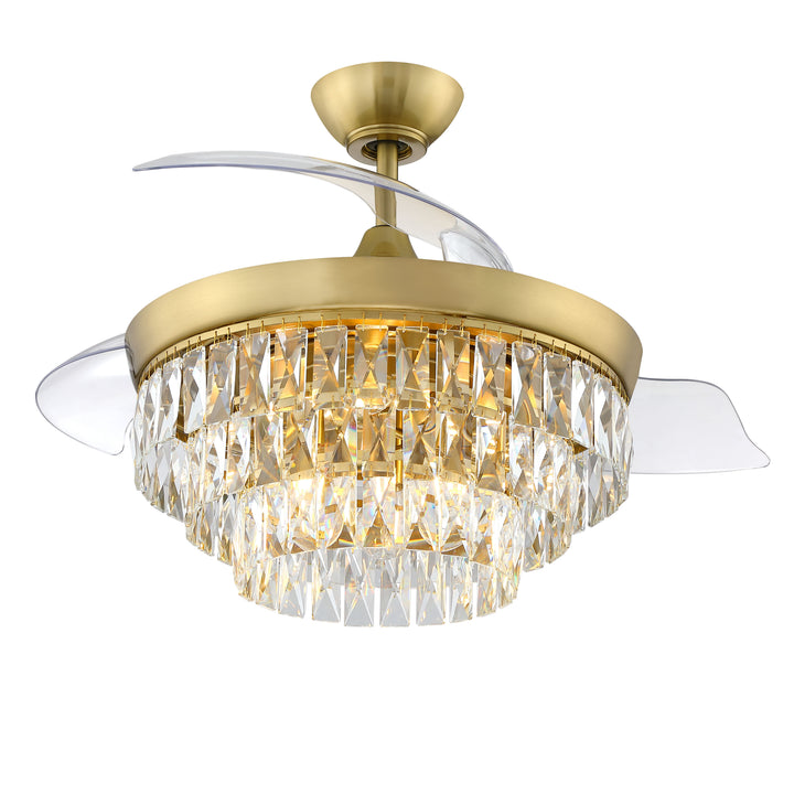 Sofia 42" Hidden Blade Ceiling Fan