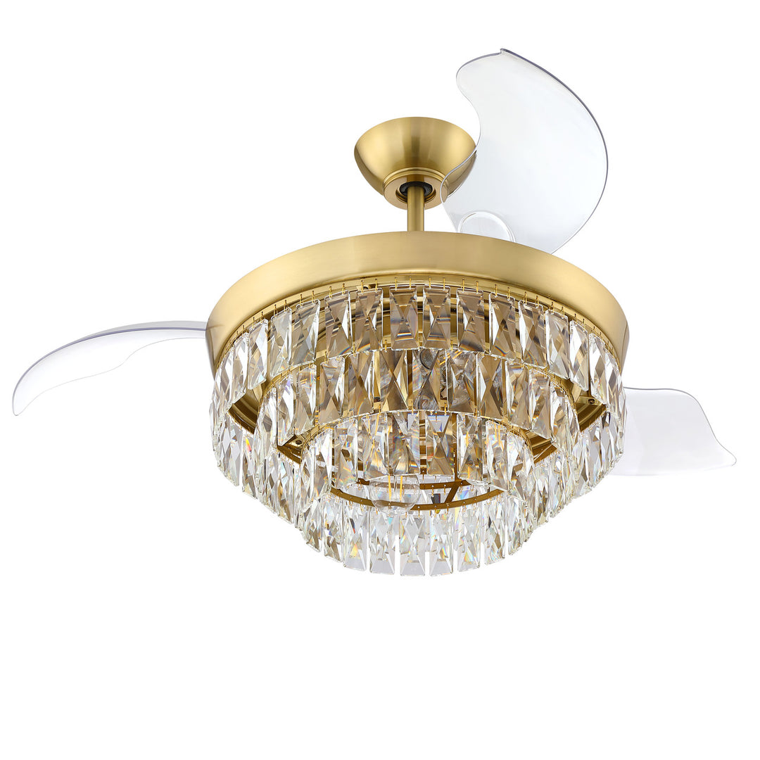 Sofia 42" Hidden Blade Ceiling Fan