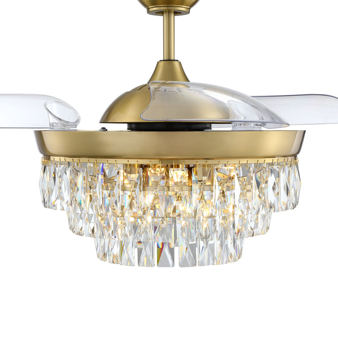 Sofia 42" Hidden Blade Ceiling Fan