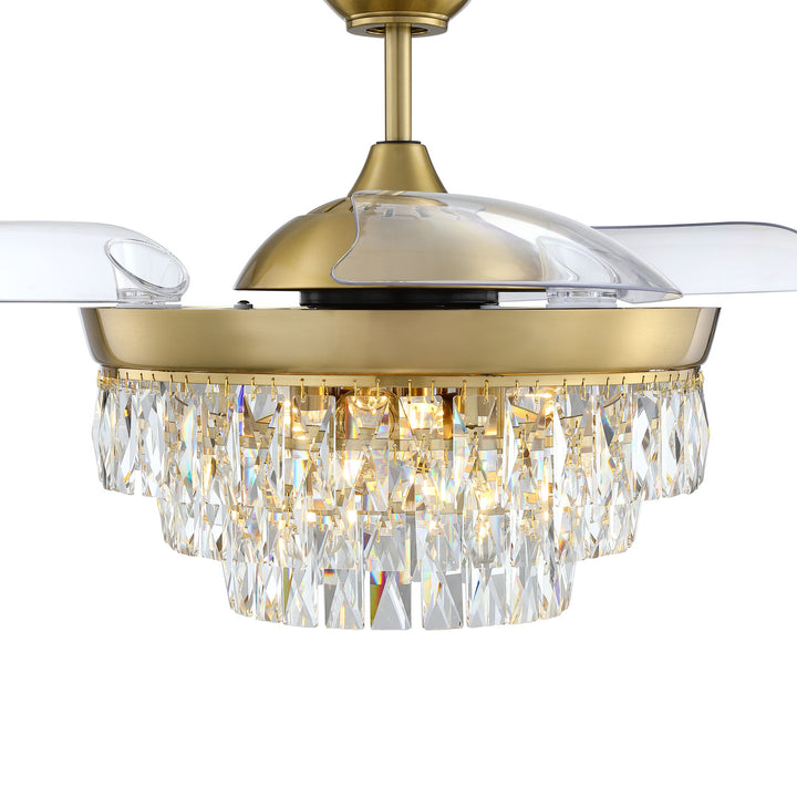 Sofia 42" Hidden Blade Ceiling Fan