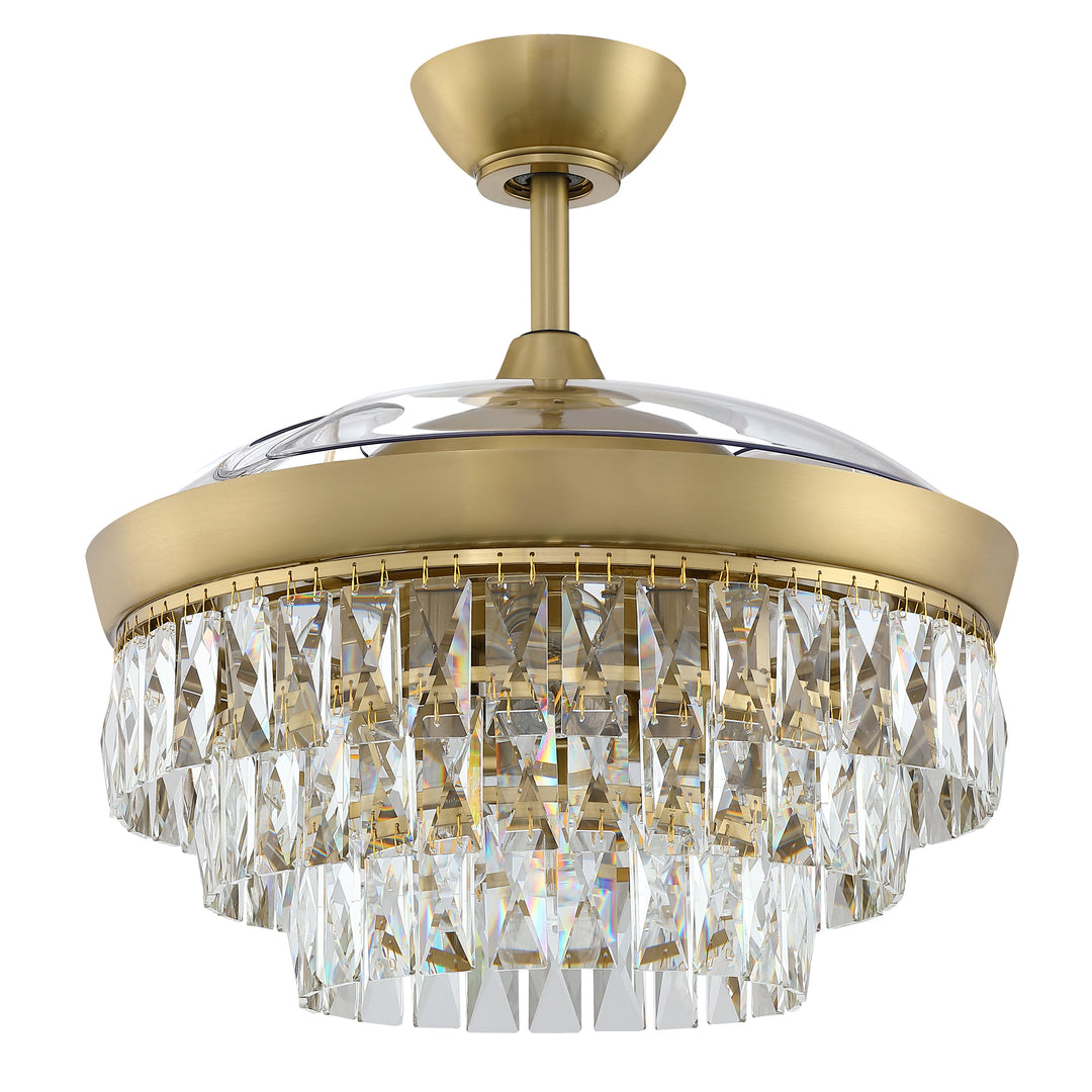 Sofia 42" Hidden Blade Ceiling Fan