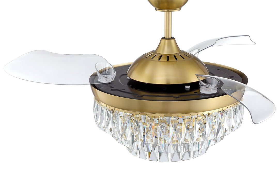 Sofia 42" Hidden Blade Ceiling Fan